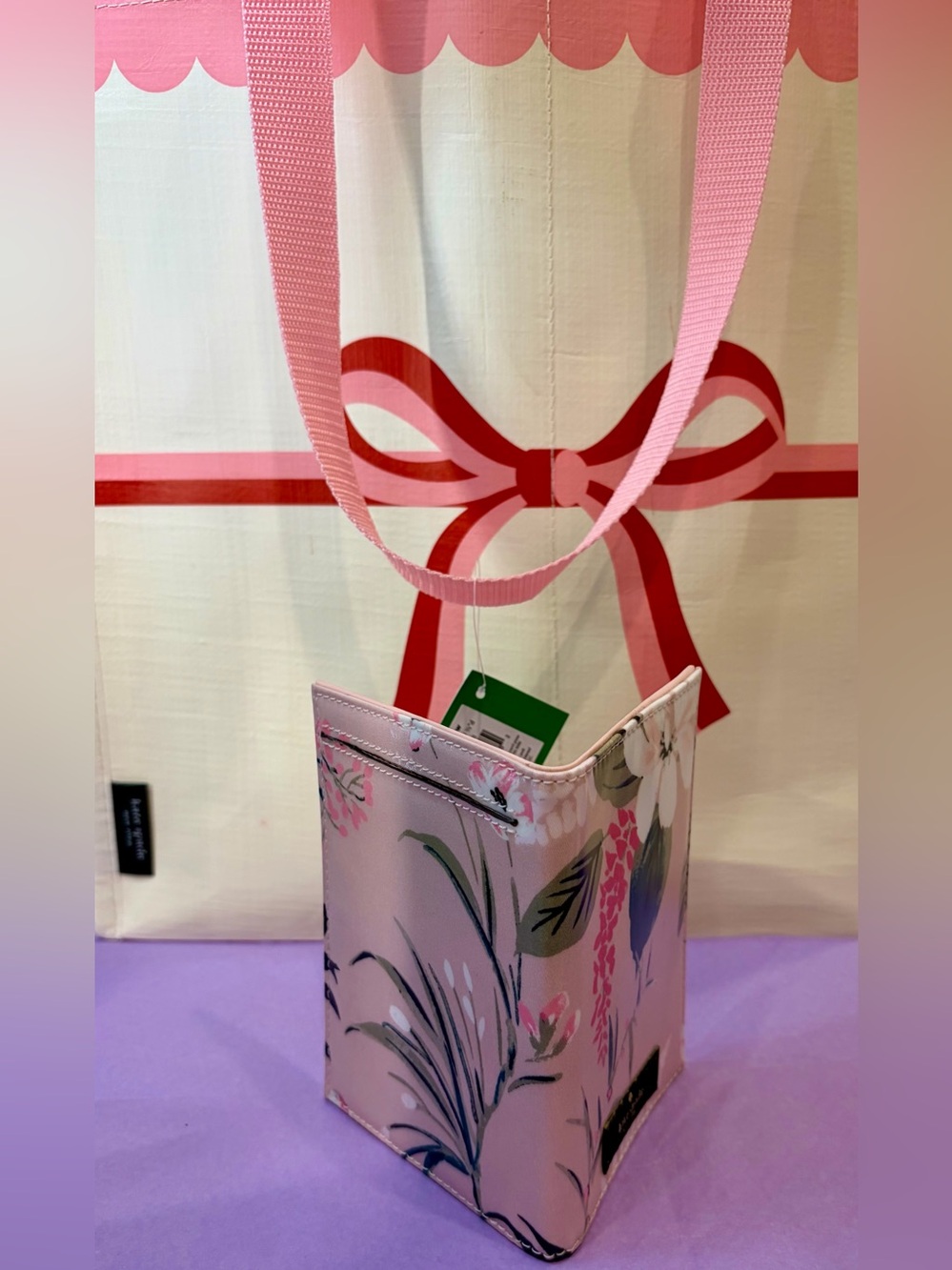 NWT KATE SPADE BUNDLE
Wallet/Passport Holder/Tote - Black, Pink, White - Picture 12 of 16